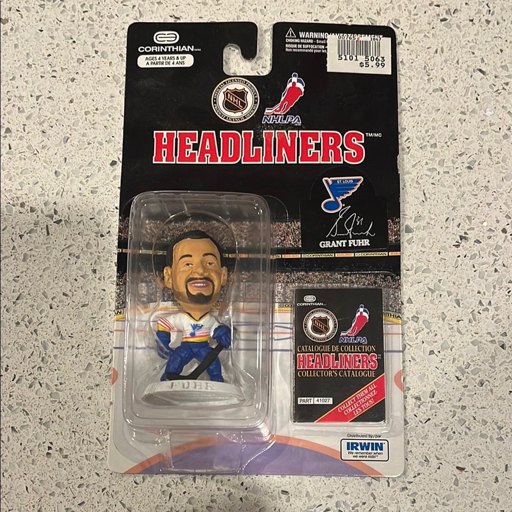 Corinthian Headliners Grant Fuhr St. Louis Blues
